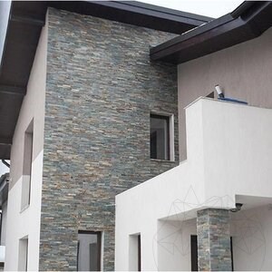 Multi Slate Wall Cladding Panel, 15 x 60 cm